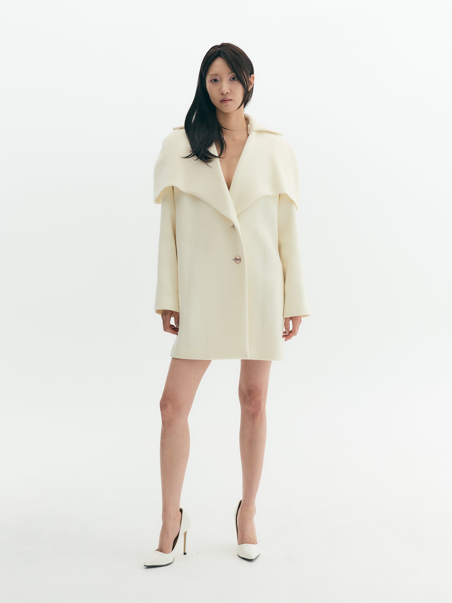 Big Collar Cashmere Chester Coat