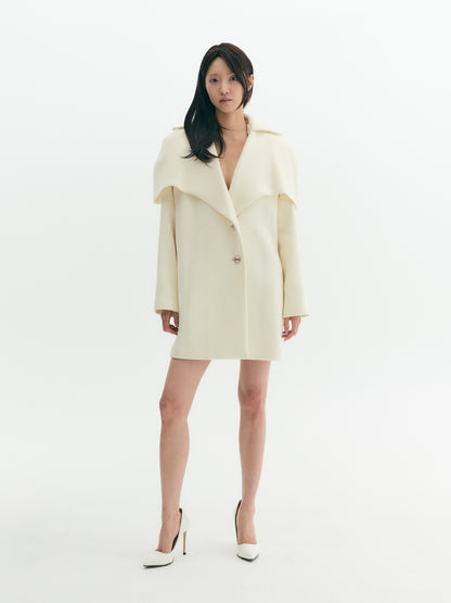 Big Collar Cashmere Chester Coat