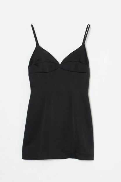 Black Slip Dress